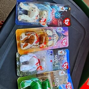 McDonald's Beanie Babies Collection 4 Bears.